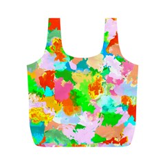 Colorful Summer Splash Full Print Recycle Bags (m)  by designworld65