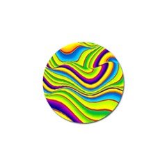 Summer Wave Colors Golf Ball Marker by designworld65