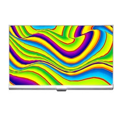 Summer Wave Colors Business Card Holders