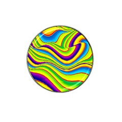 Summer Wave Colors Hat Clip Ball Marker (4 Pack) by designworld65