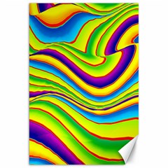 Summer Wave Colors Canvas 20  X 30   by designworld65