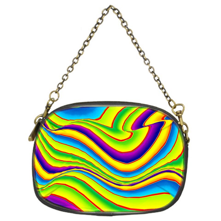 Summer Wave Colors Chain Purses (One Side) 