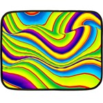 Summer Wave Colors Fleece Blanket (Mini) 35 x27  Blanket