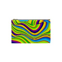 Summer Wave Colors Cosmetic Bag (small)  by designworld65