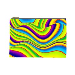 Summer Wave Colors Cosmetic Bag (large)  by designworld65