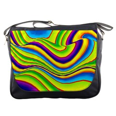 Summer Wave Colors Messenger Bags by designworld65