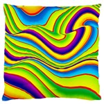 Summer Wave Colors Large Cushion Case (One Side) Front