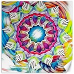 Sunshine Feeling Mandala Canvas 16  x 16   15.2 x15.41  Canvas - 1