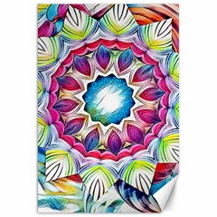 Sunshine Feeling Mandala Canvas 20  X 30   by designworld65