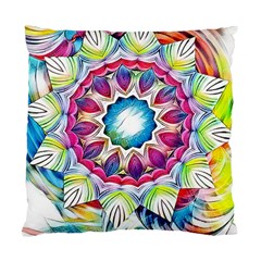 Sunshine Feeling Mandala Standard Cushion Case (two Sides)