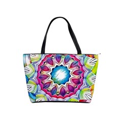 Sunshine Feeling Mandala Shoulder Handbags by designworld65