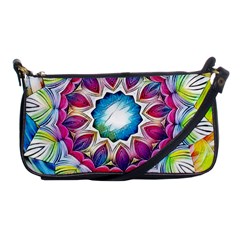 Sunshine Feeling Mandala Shoulder Clutch Bags by designworld65