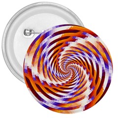 Woven Colorful Waves 3  Buttons by designworld65