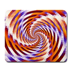 Woven Colorful Waves Large Mousepads by designworld65