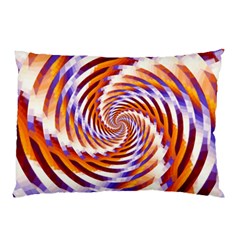 Woven Colorful Waves Pillow Case by designworld65