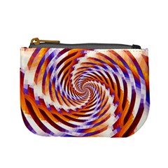 Woven Colorful Waves Mini Coin Purses by designworld65