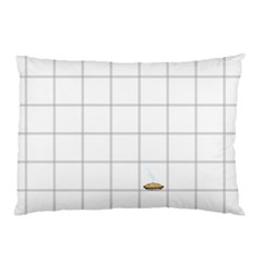 Pie Cooling On The Window Pane Pattern Pillow Case by emilyzragz