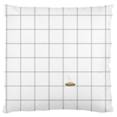 Pie Cooling On The Window Pane Pattern Large Cushion Case (one Side) by emilyzragz