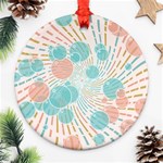 Bubbles Ornament (Round) Front