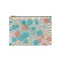 Bubbles Cosmetic Bag (medium)  by linceazul