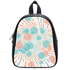 Bubbles School Bag (small) by linceazul