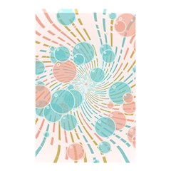 Bubbles Shower Curtain 48  X 72  (small)  by linceazul