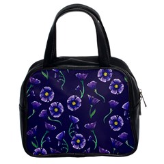 Floral Classic Handbags (2 Sides) by BubbSnugg