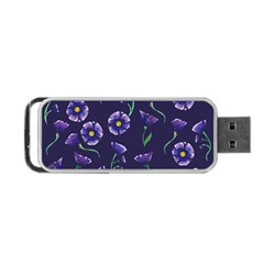 Floral Portable Usb Flash (two Sides) by BubbSnugg