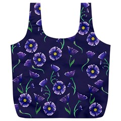 Floral Full Print Recycle Bags (l)  by BubbSnugg