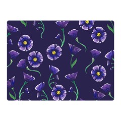 Floral Double Sided Flano Blanket (mini) 