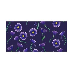 Floral Violet Purple Yoga Headband by BubbSnugg