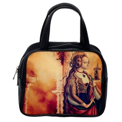 Fantasy Art Painting Magic Woman  Classic Handbags (one Side) by paulaoliveiradesign