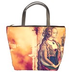 Fantasy Art Painting Magic Woman  Bucket Bags Front