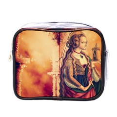 Fantasy Art Painting Magic Woman  Mini Toiletries Bags by paulaoliveiradesign