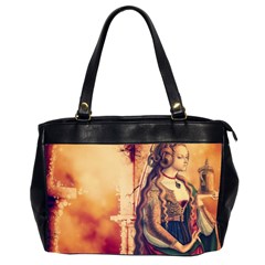 Fantasy Art Painting Magic Woman  Office Handbags (2 Sides)  by paulaoliveiradesign