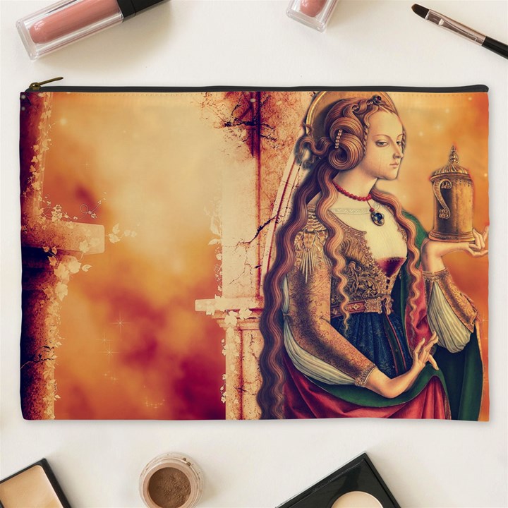 Fantasy Art Painting Magic Woman  Cosmetic Bag (XXXL) 