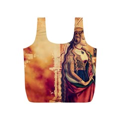 Fantasy Art Painting Magic Woman  Full Print Recycle Bags (s)  by paulaoliveiradesign