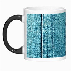 Denim Jeans Fabric Texture Morph Mugs by paulaoliveiradesign