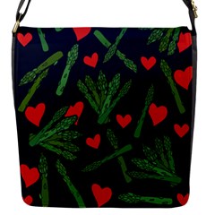 Asparagus Lover Flap Messenger Bag (s) by BubbSnugg