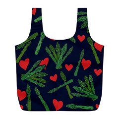 Asparagus Lover Full Print Recycle Bags (l)  by BubbSnugg