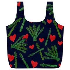 Asparagus Lover Full Print Recycle Bags (l)  by BubbSnugg