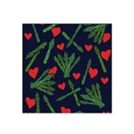 Asparagus Lover Satin Bandana Scarf Front