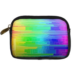 Colors Rainbow Pattern Digital Camera Cases by paulaoliveiradesign