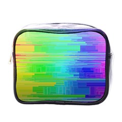 Colors Rainbow Pattern Mini Toiletries Bags