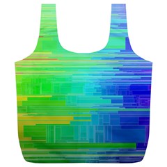 Colors Rainbow Pattern Full Print Recycle Bags (l)  by paulaoliveiradesign