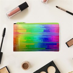 Colors Rainbow Pattern Cosmetic Bag (xs) by paulaoliveiradesign