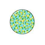 Lemon pattern Hat Clip Ball Marker (10 pack) Front