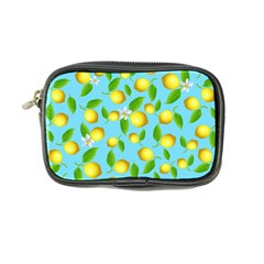 Lemon Pattern Coin Purse by Valentinaart