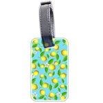 Lemon pattern Luggage Tags (Two Sides) Back