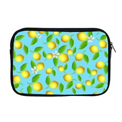 Lemon Pattern Apple Macbook Pro 17  Zipper Case by Valentinaart